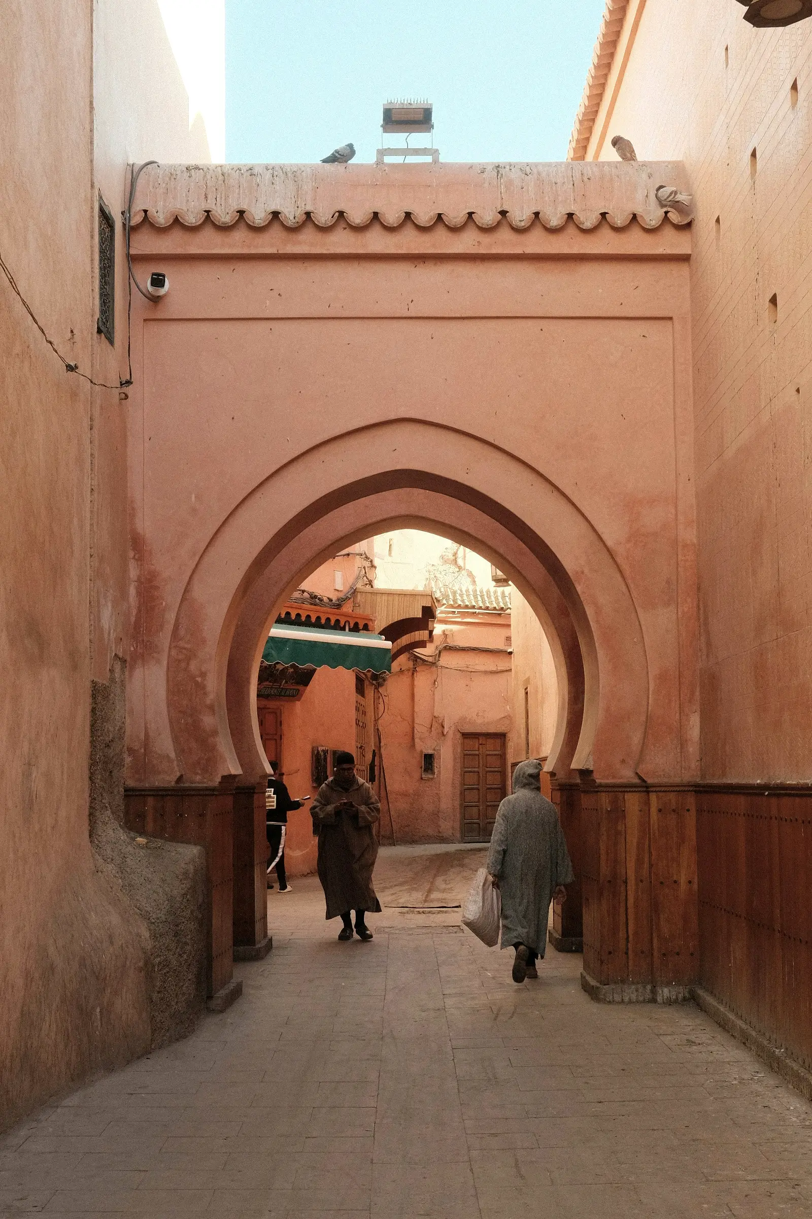 Porte de médina au Maroc
