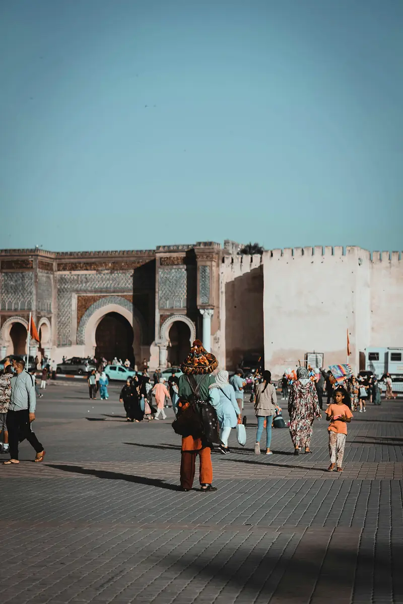 Bab Mansour, porte monumentale de Meknès